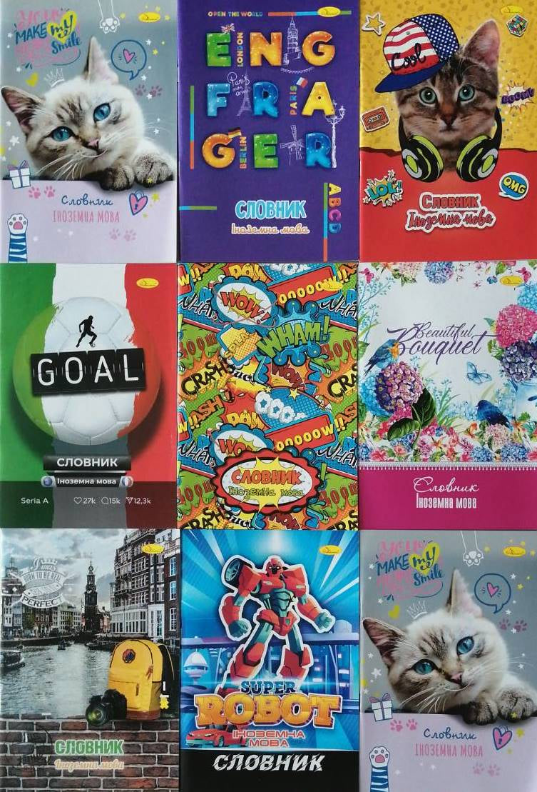 Apelsyn Softcover Foreign Language Vocabulary Notebook