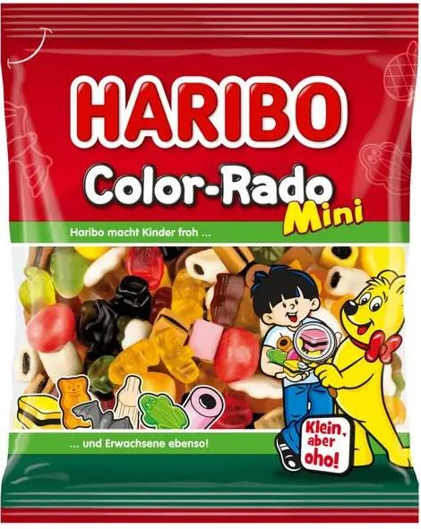Haribo Color-Rado Mini Jelly Candy, 160 g