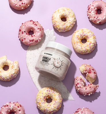 Mr. Scrubber Vanilla Donut Hand & Body Cream Scrub, 250 g - Image 2