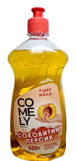 Comely Juicy Peach Liquid Hand Soap Refill Pouch, 500 g