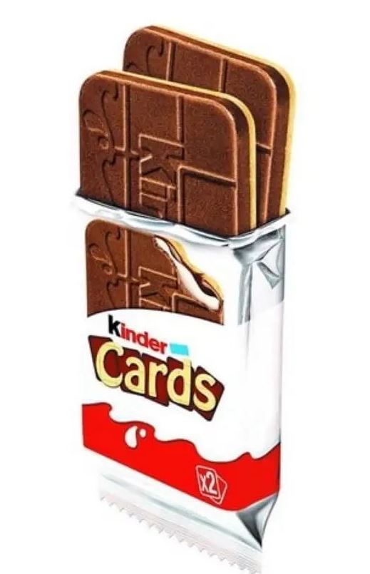 Kinder Cards Cookies, 5 pcs (Price per 1 pc) - Image 2