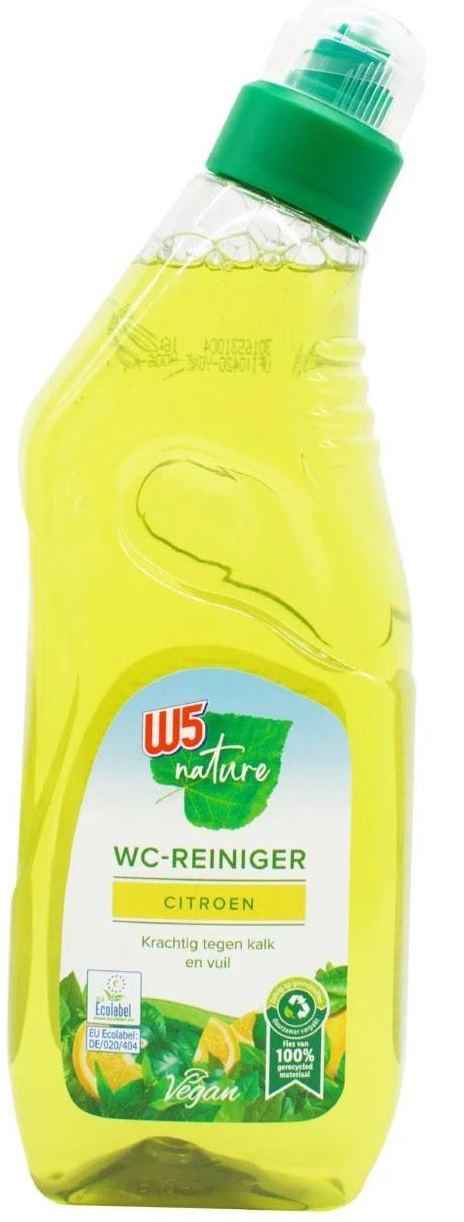 W5 Nature Lemon Toilet Cleaner, 1 L
