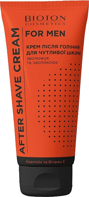 Bioton Cosmetics Moisturizing Aftershave Cream for Sensitive Skin, 75 mL