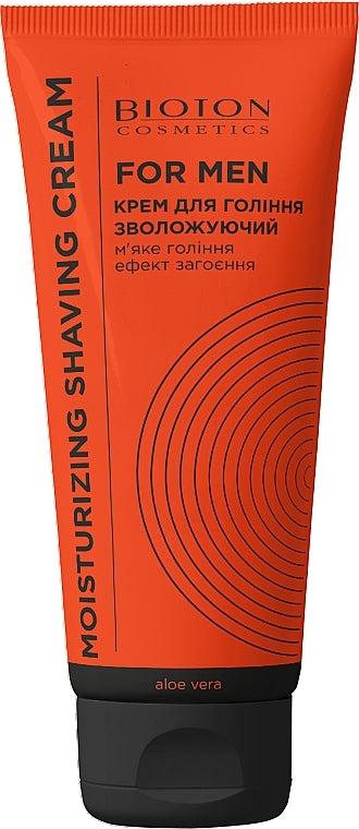 Bioton Cosmetics Moisturizing Shaving Cream, 75 mL