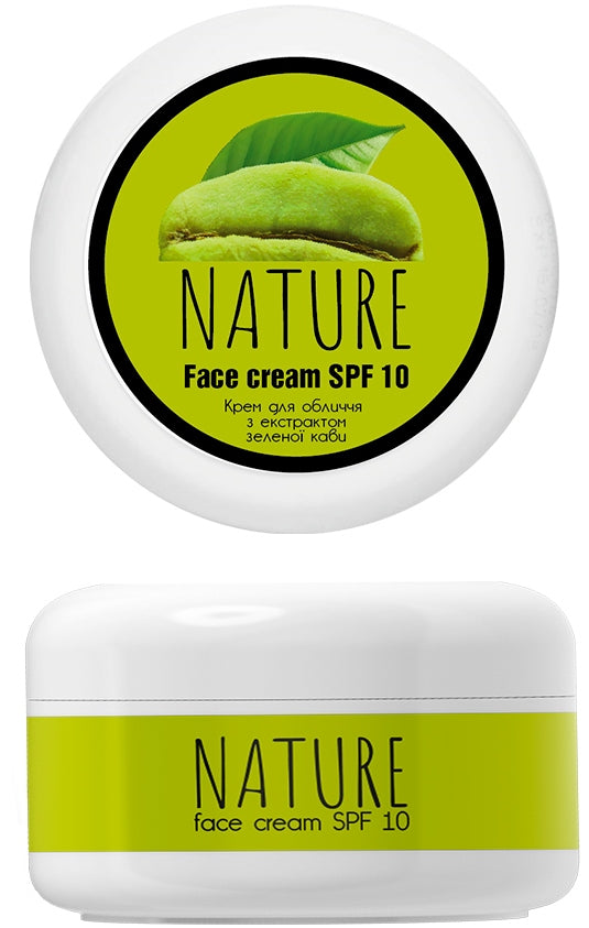Bioton Nature Green Coffee Extract Face Cream SPF 10, 100 g
