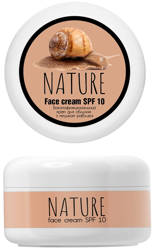 Bioton Nature Snail Mucin Multifunctional Face Cream SPF 10, 100 g