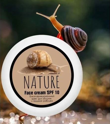 Bioton Nature Snail Mucin Multifunctional Face Cream SPF 10, 100 g - Image 2