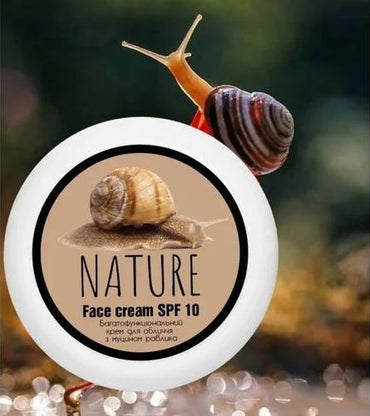 Bioton Nature Snail Mucin Multifunctional Face Cream SPF 10, 100 g - Image 2