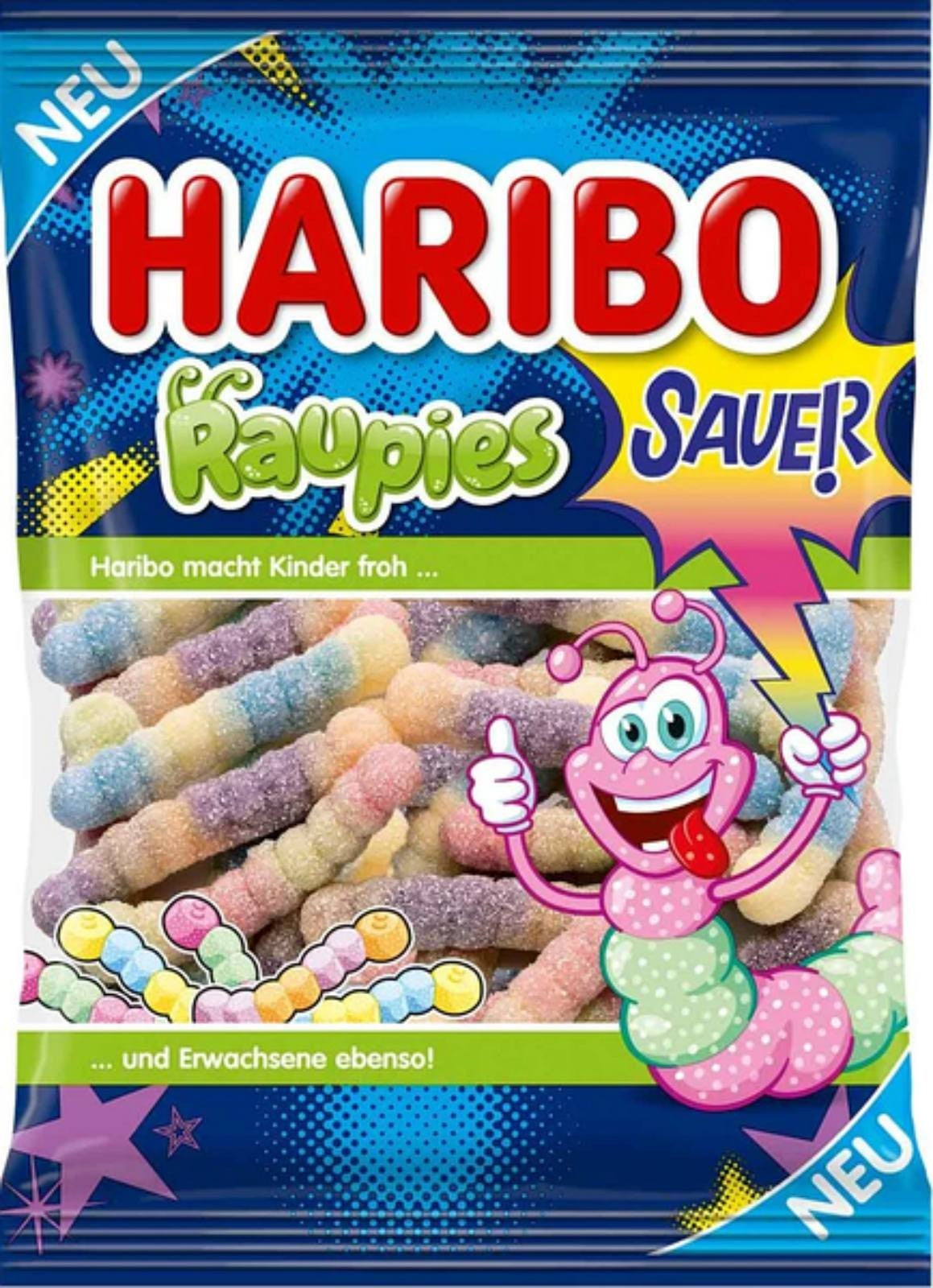 Haribo Raupies Gummy Candy, 160 g