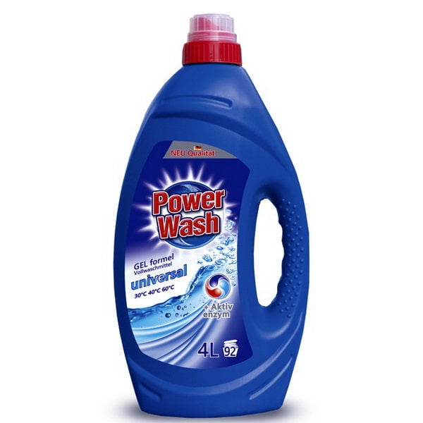 Power Wash Universal Liquid Laundry Detergent, 4 L