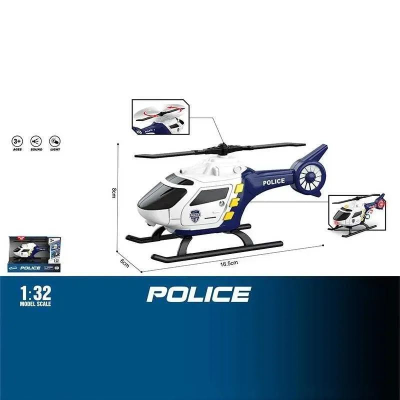 WY 1108 A Police Toy Helicopter in Box
