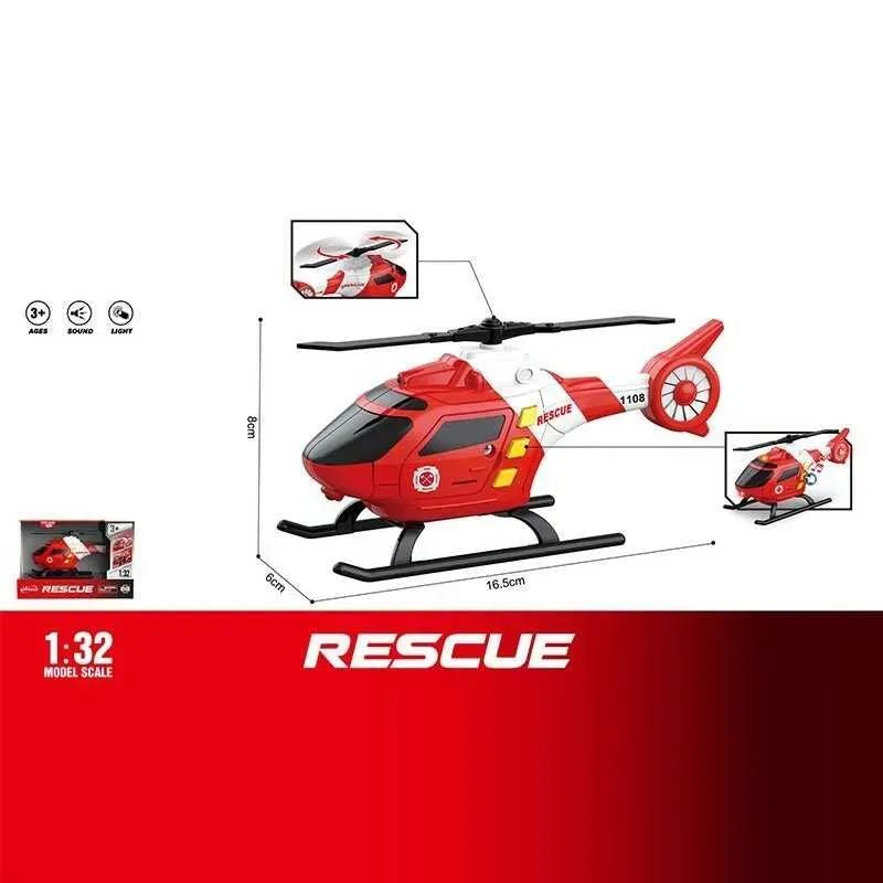 WY 1108 B Rescue Toy Helicopter in Box