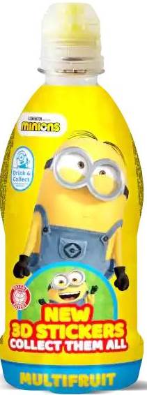 Minions Multifruit Juice, 350 mL