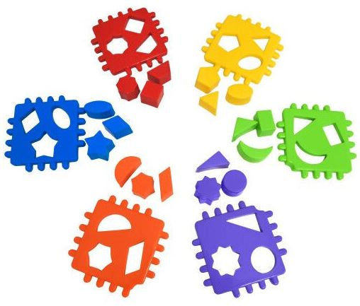 Tigres 39759 Smart Cube Shape Sorter in Net, 24 pcs - Image 3