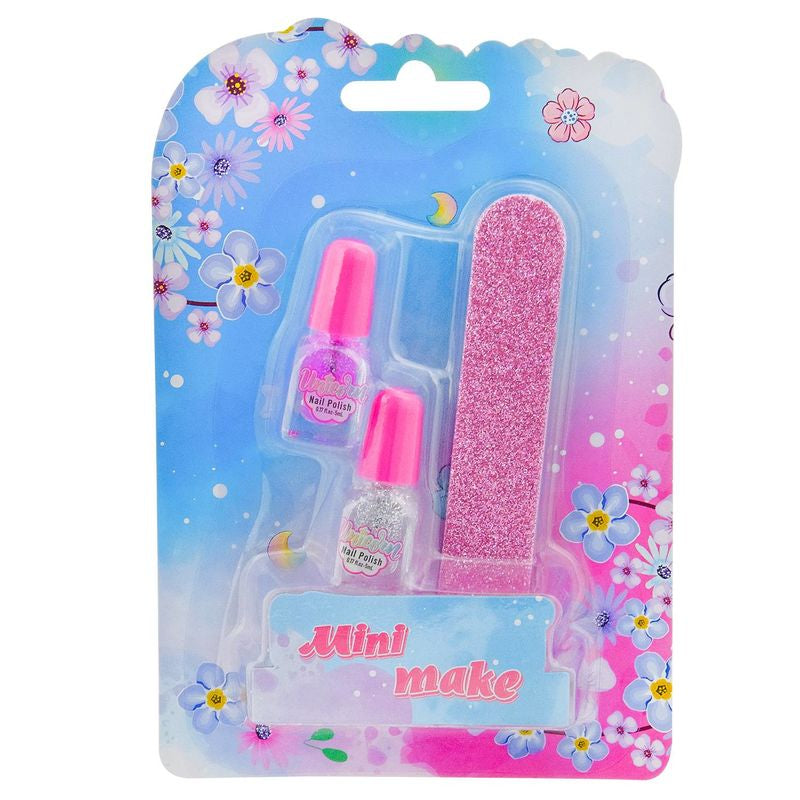 MM2311 Cosmetics Play Set with Nail File & 2 Nail Polishes