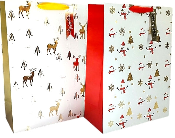 291994 New Year Gift Bag, 45 x 33 x 15 cm