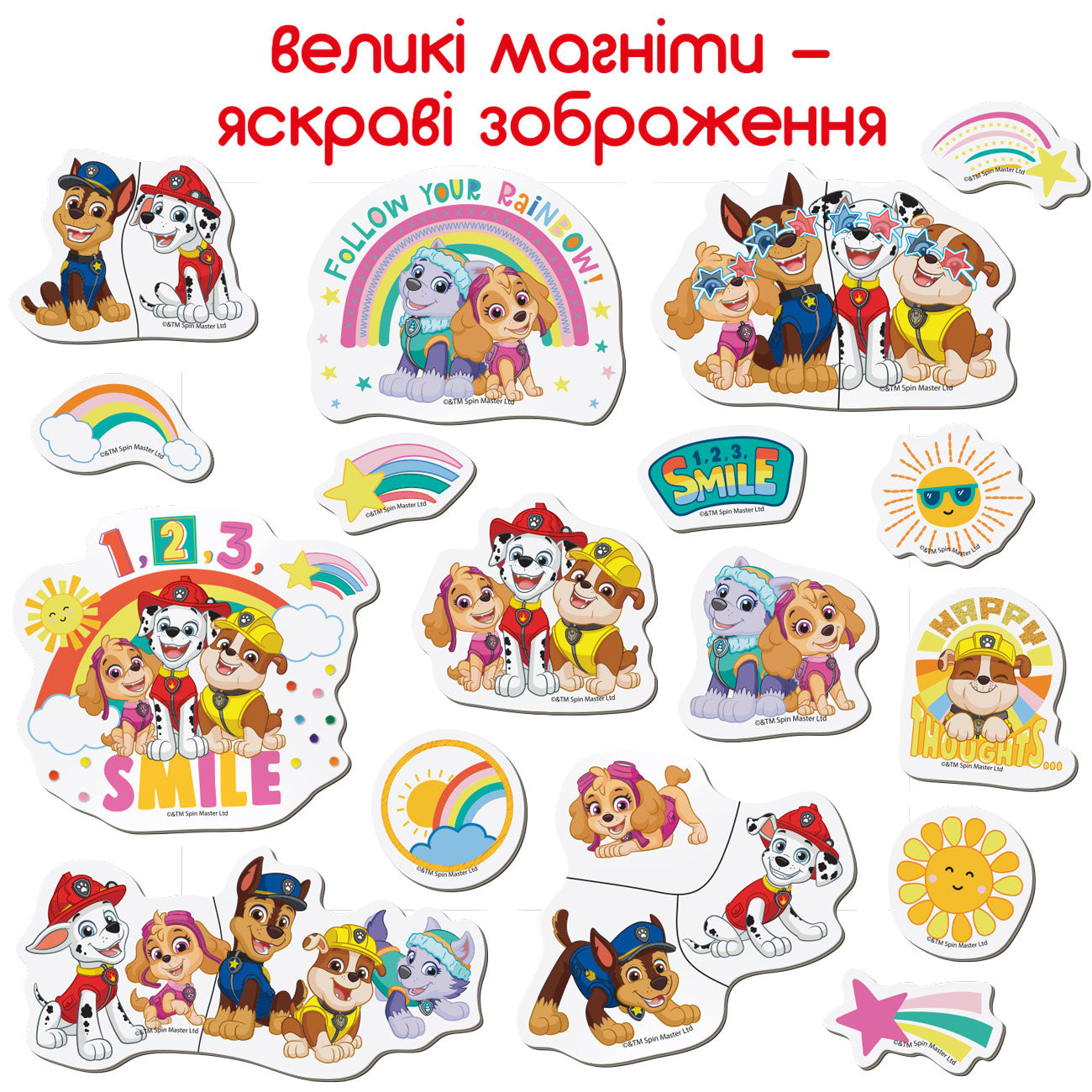 ML4034-03 Paw Patrol Friends Forever Magnet Set - Image 3