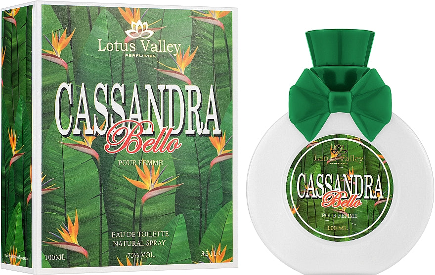 Lotus Valley Cassandra Bello Eau de Toilette for Women, 100 mL