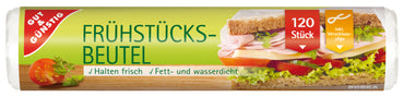 Gut & Günstig Breakfast Bags, 18 x 28 cm, 120 pcs - Image 2