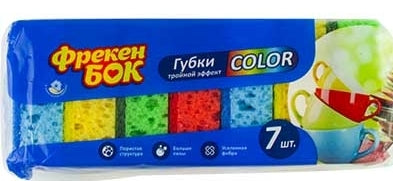 Freken Bok Color Kitchen Sponges, 7 pcs
