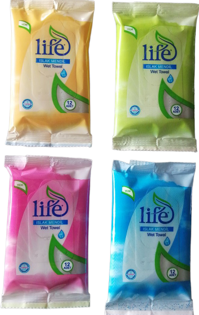 Life Wet Wipes, 12 pcs
