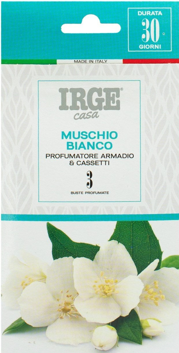 Irge White Musk Wardrobe Scent Granules, 3 pcs