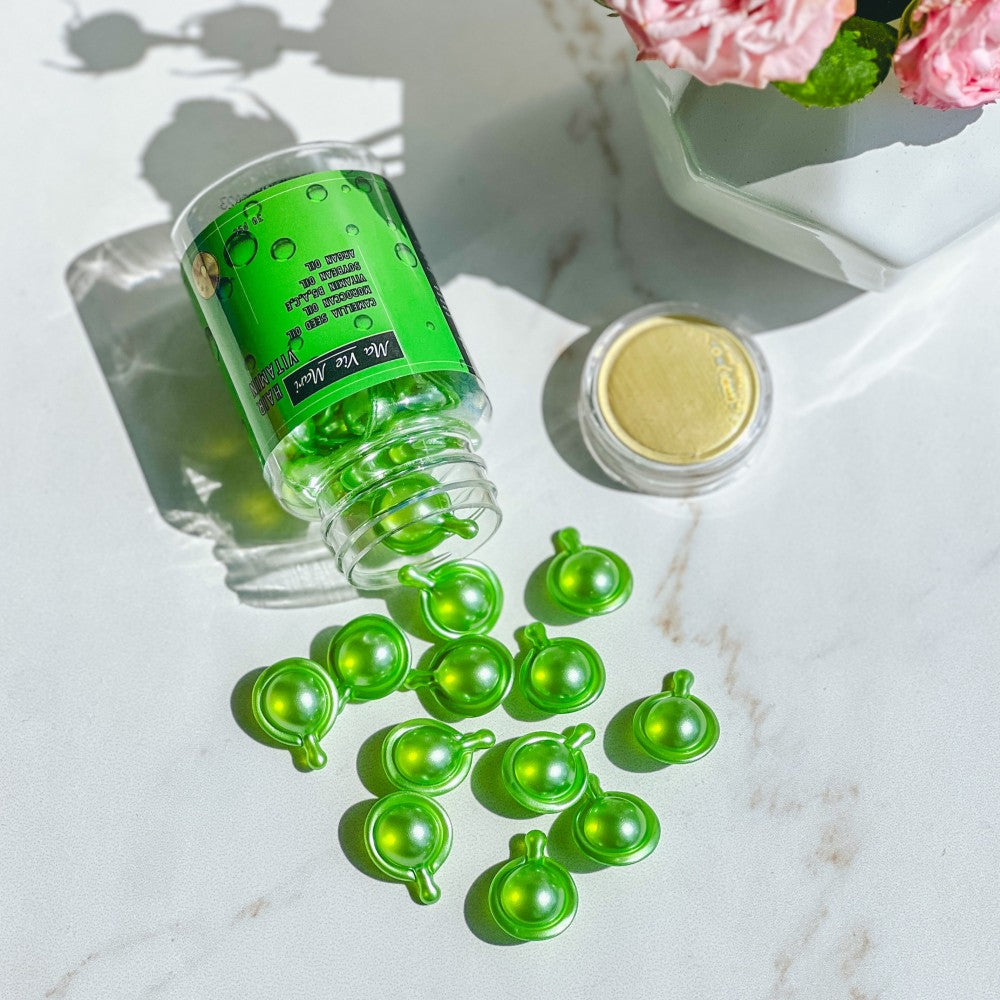 Ma Vie Mari Hair Vitamin Camellia Seed Oil Capsules for Dry & Split Hair, 30 pcs - Image 3