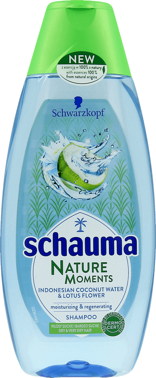 Nature Moments Indonesian Coconut Water & Lotus Flower Shampoo, 250 mL