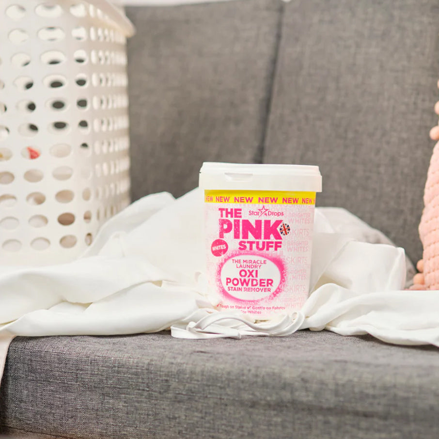 The Pink Stuff Whites Oxygen Stain Remover for Whites, 1 kg - Image 3
