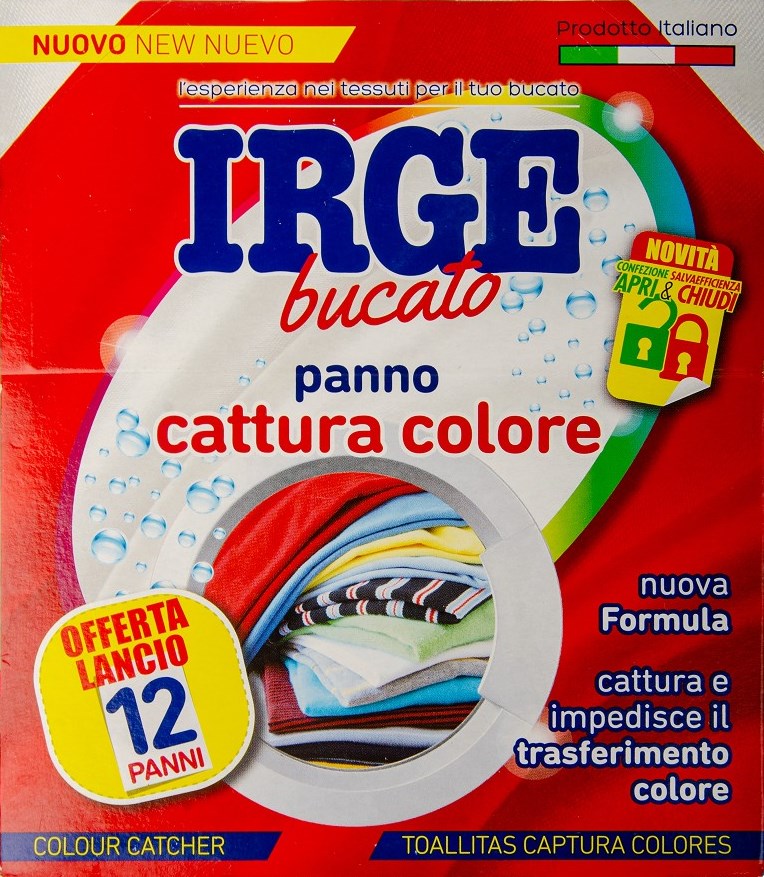 Irge Color Catcher Laundry Sheets, 12 pcs