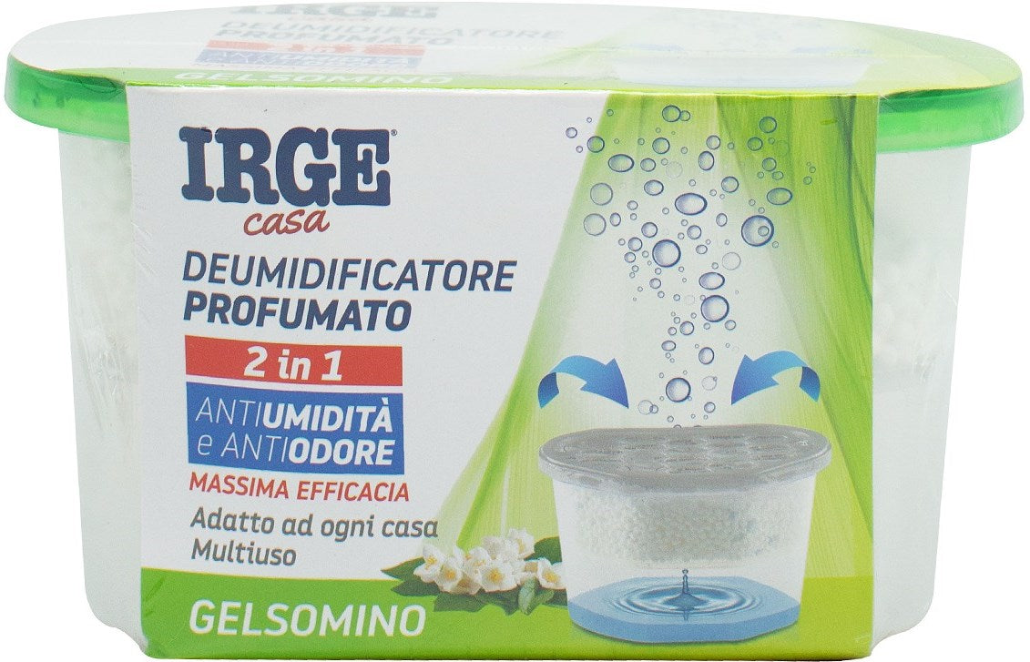 Irge Jasmine 2-in-1 Odor & Moisture Absorber, 400 mL
