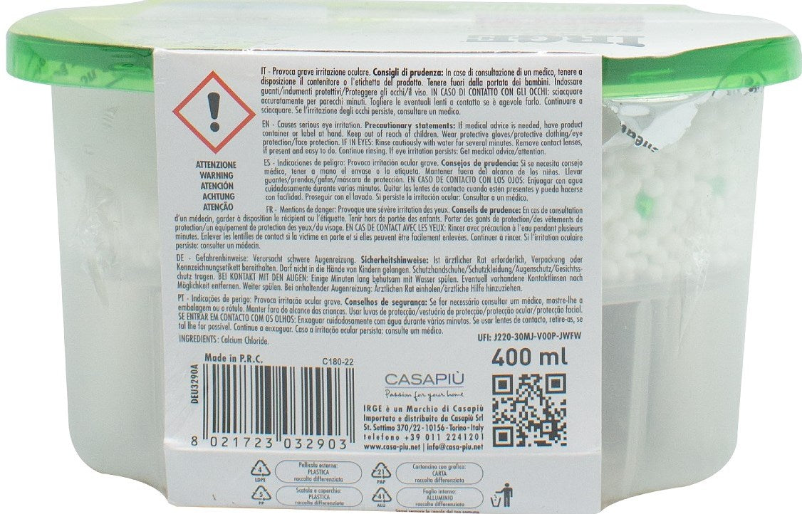 Irge Jasmine 2-in-1 Odor & Moisture Absorber, 400 mL - Image 2