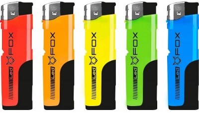 FOX FX-204LED Lighter with Flashlight