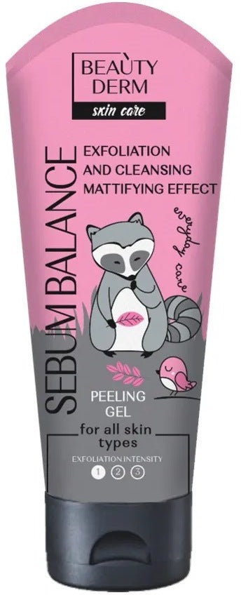 Beautyderm Sebum Balance Face Peeling Gel, 75 mL