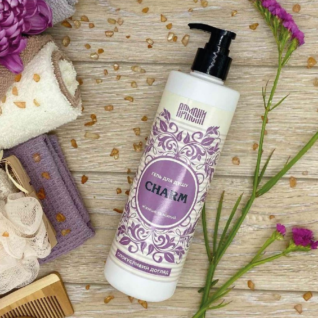 Armoni Charm with Wheat Proteins & Keratin Shower Gel, 500 mL - Image 3