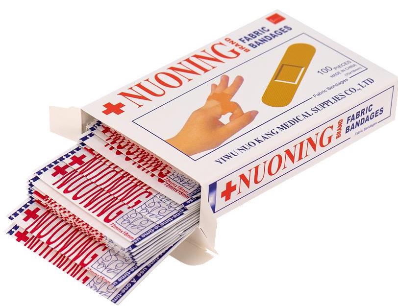 Nuoning Medical Adhesive Bandages, 100 pcs (Price per 1 pc) - Image 2