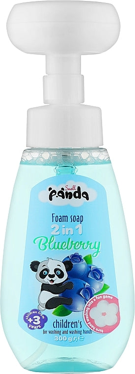 Small Panda Blueberry 2-in-1 Kids' Foaming Hand Soap, 300 g