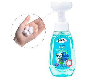 Small Panda Blueberry 2-in-1 Kids' Foaming Hand Soap, 300 g - Image 2