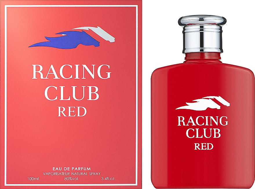 MB Parfums Racing Club Red Men's Eau de Toilette, 100 mL