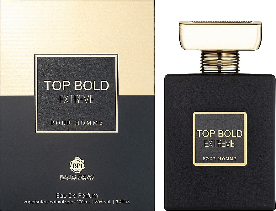 MB Parfums Top Bold Extreme Men's Eau de Toilette, 100 mL