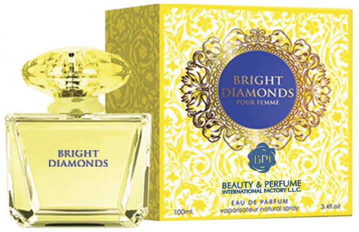 MB Parfums Bright Diamonds Women's Eau de Toilette, 100 mL