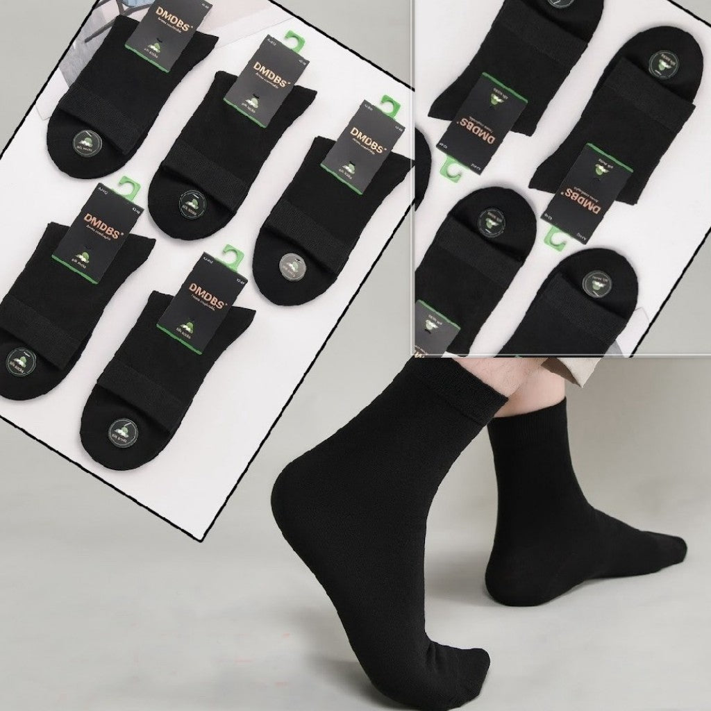 DMDBS AJ812 Men's Silk Long Socks, Size 42-48