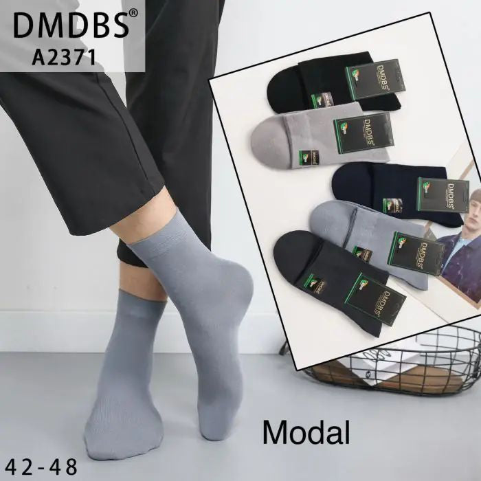 DMDBS A2371 Men's Modal Long Socks, Size 42-48