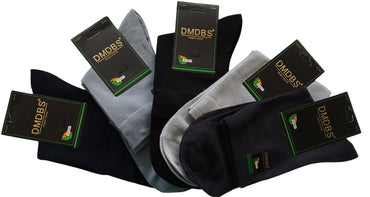 DMDBS A2371 Men's Modal Long Socks, Size 42-48 - Image 2