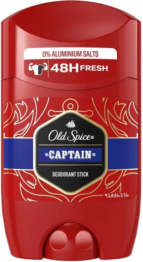 Old Spice Captain Men's Deodorant Stick, 50 g