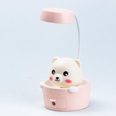 Gute Pets HP12268P Pink Kids' Desk Lamp with Pencil Sharpener - Image 2