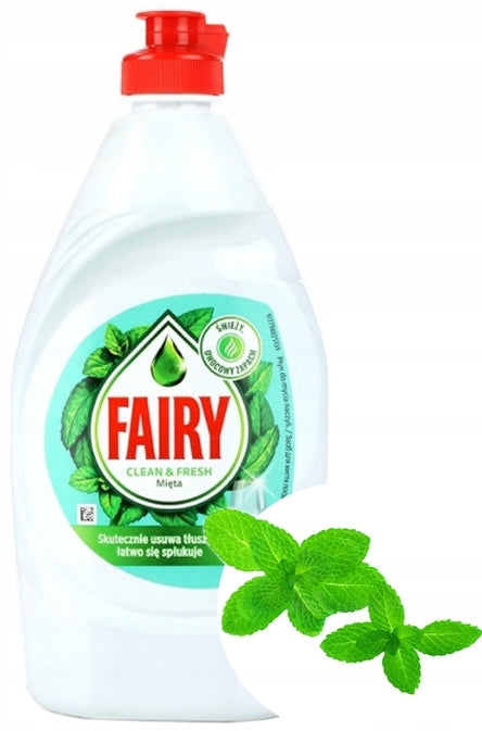 Fairy Mint Dishwashing Liquid, 430 mL