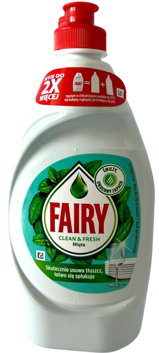 Fairy Mint Dishwashing Liquid, 430 mL - Image 2
