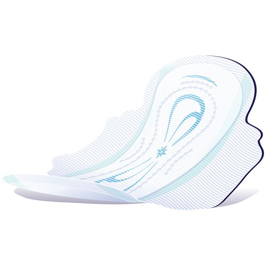 Bella Perfecta Ultra Blue Sanitary Pads, 10 pcs - Image 2