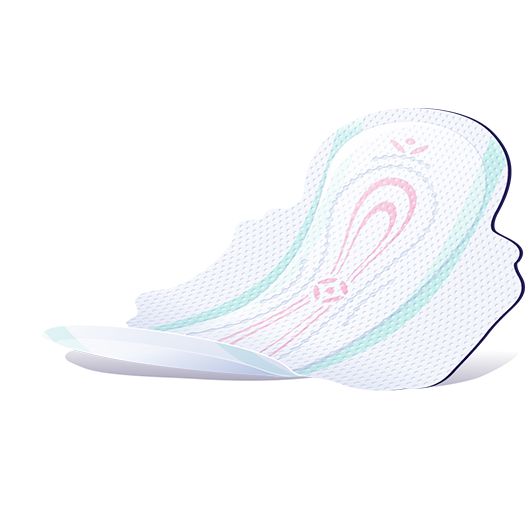 Bella Perfecta Green Drai Sanitary Pads, 10 pcs - Image 2